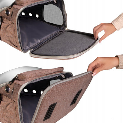 Katės transportavimo kuprinė