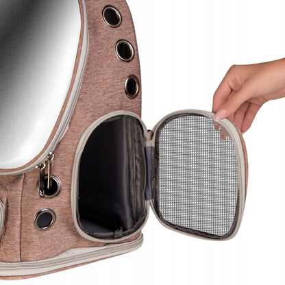 Katės transportavimo kuprinė