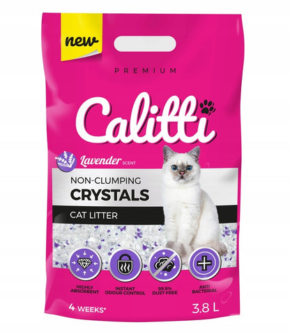 Calitti CRYSTALS Lavender silikoninis kraikas 3,8L