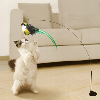 Interaktyvus žaislas katėms su siurbtuku