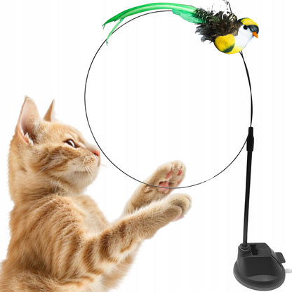 Interaktyvus žaislas katėms su siurbtuku