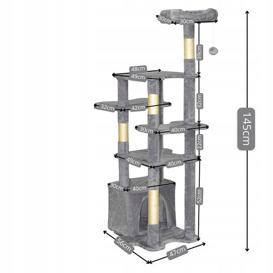 Kačių draskyklė "Domi" XXL 145 cm