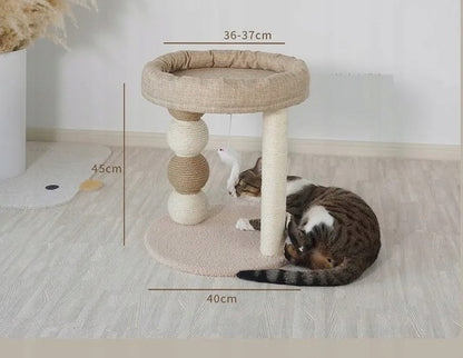 Kačių draskyklė su guoliu 45 cm