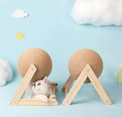 Judantis sizalio kamuoliukas - draskyklė