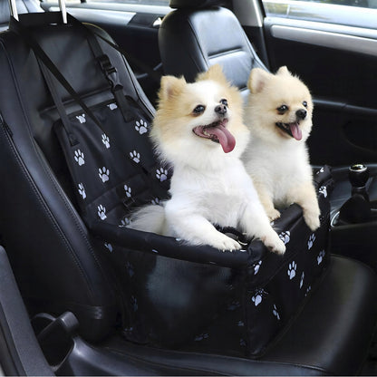 Automobilinė kėdutė šuniui, juoda