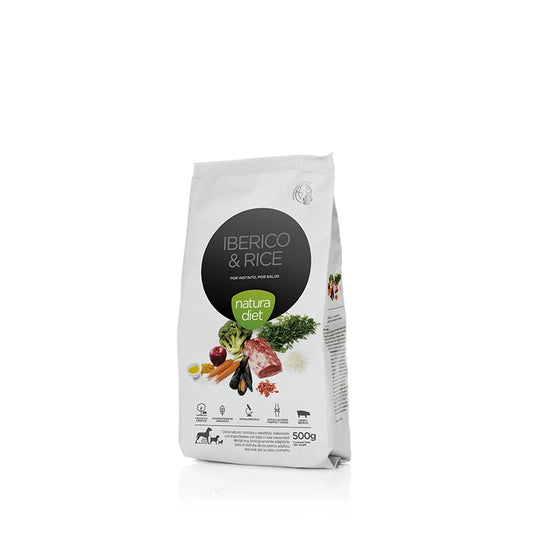 Natura Diet Ibérico & Rice sausas maistas šunims