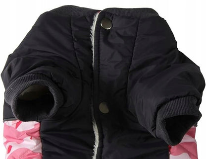 Žieminė vandeniui atspari striukė šuniui su vilna XL