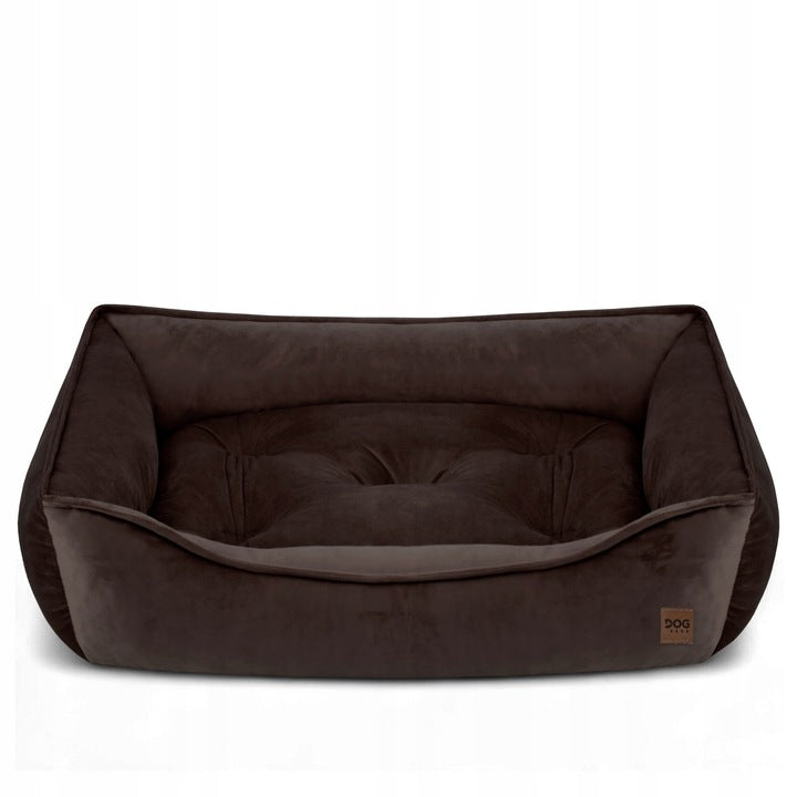 Minkštas aksominis šuns guolis 70x50 cm
