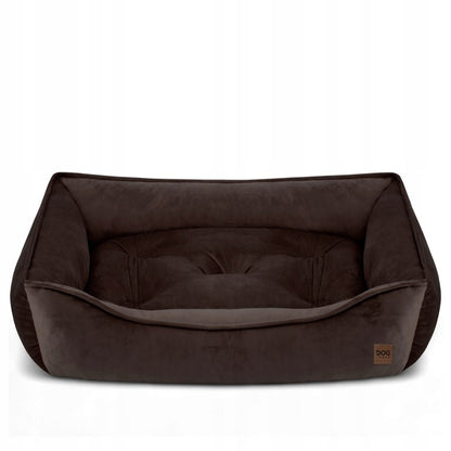 Minkštas aksominis šuns guolis 70x50 cm