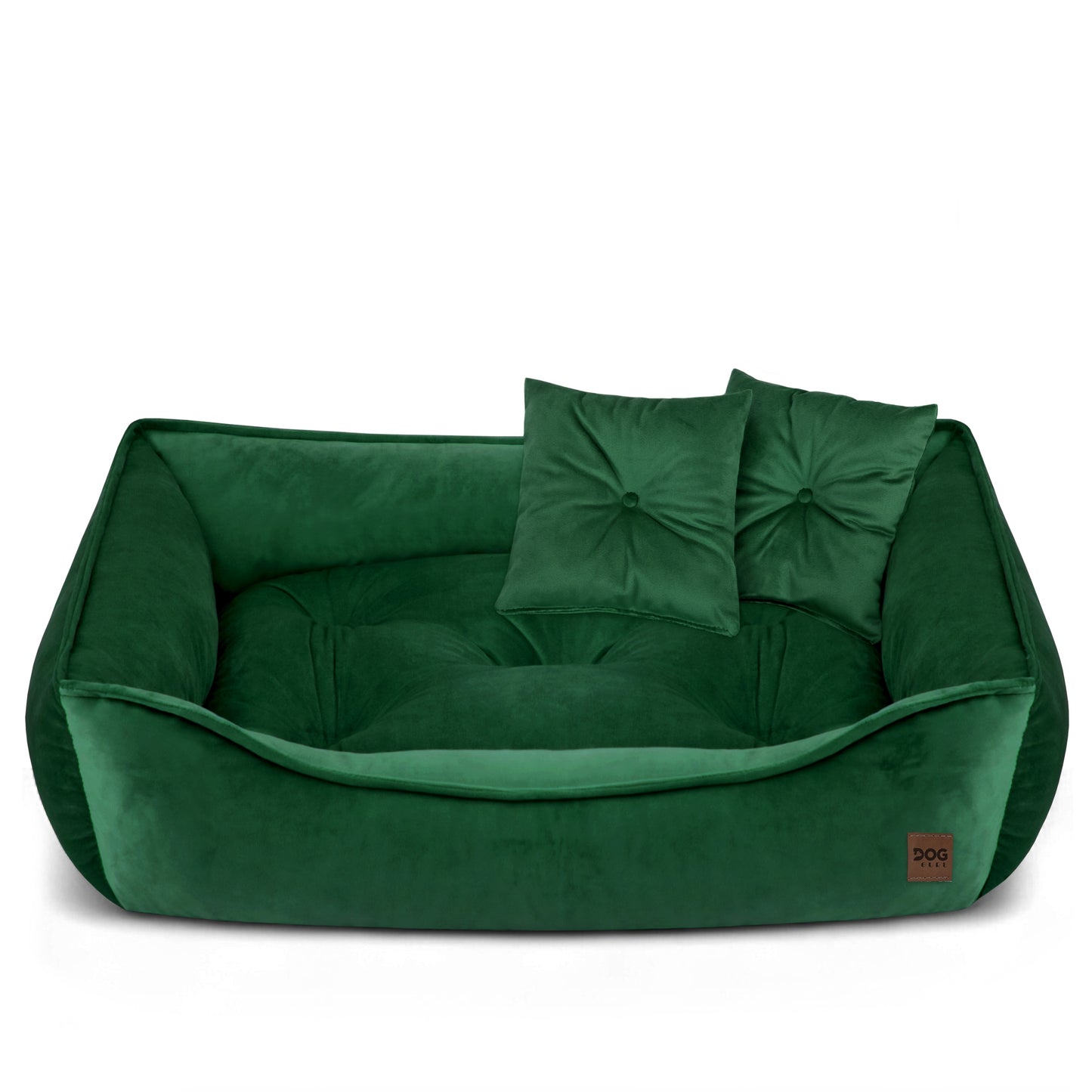 Minkštas aksominis šuns guolis 70x50 cm