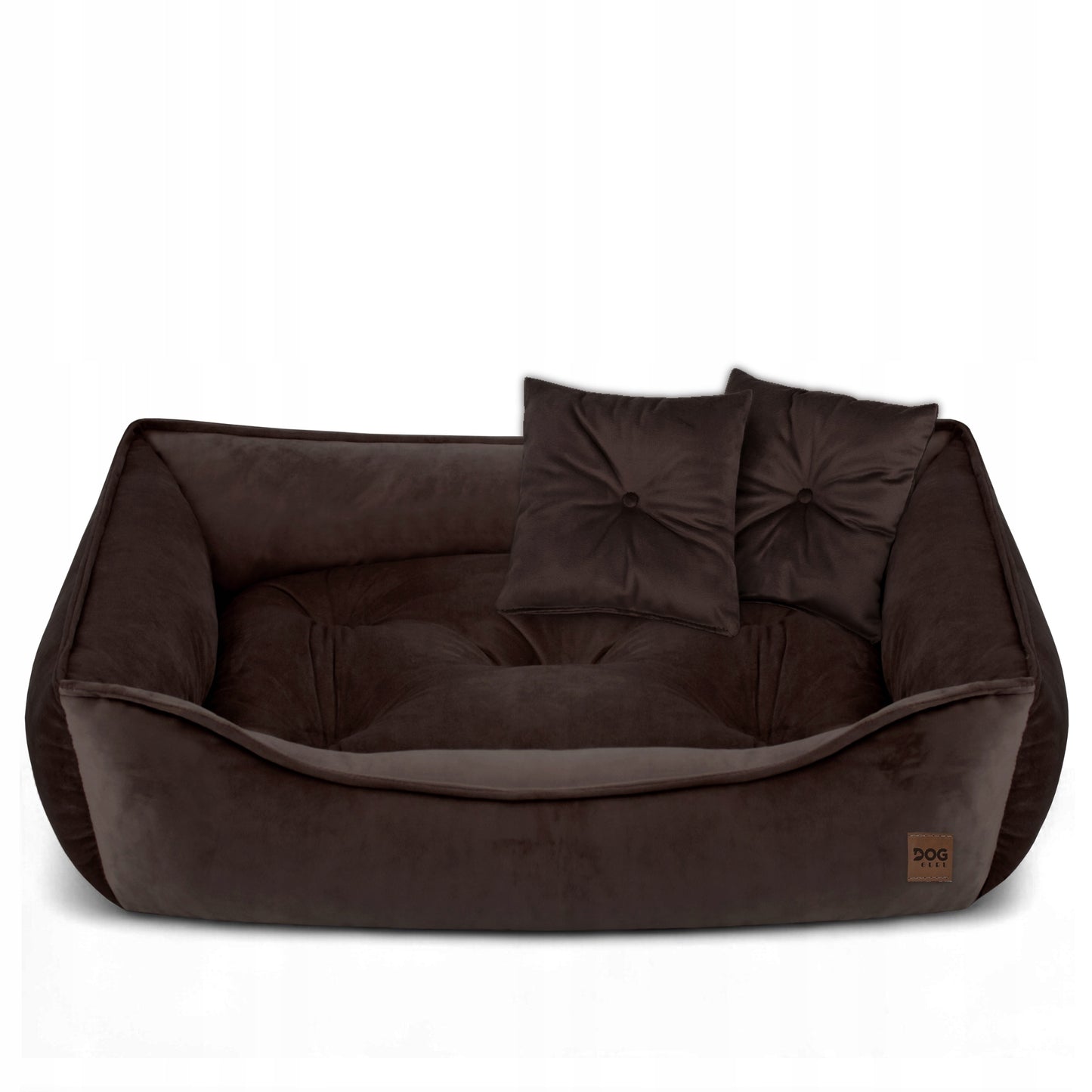 Minkštas aksominis šuns guolis 70x50 cm