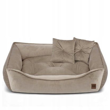 Minkštas aksominis šuns guolis 70x50 cm