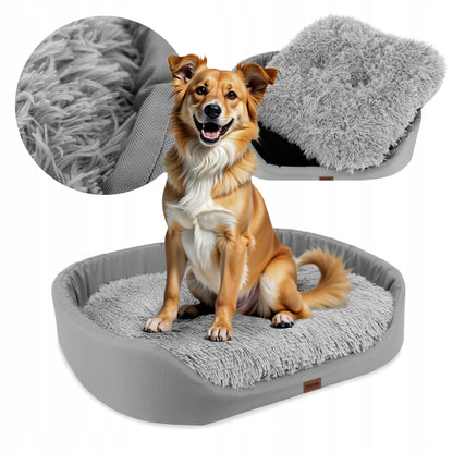 Guolis šuniui su ištraukiama pagalve