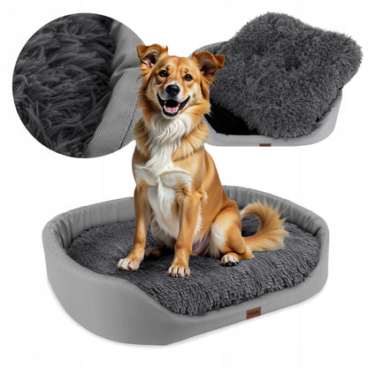 Guolis šuniui su ištraukiama pagalve