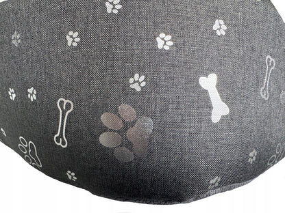 Guolis šunims "Leo" L 70x55cm tamsiai pilkas