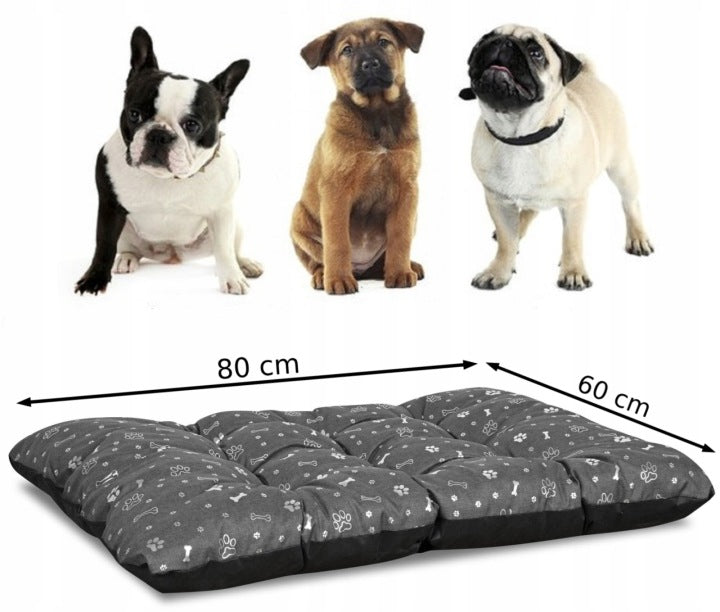 Neperšlampama šunų pagalvė "Golden Bone"pilka