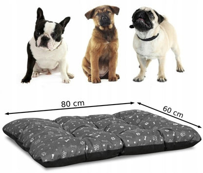 Neperšlampama šunų pagalvė "Golden Bone"pilka