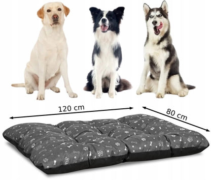Neperšlampama šunų pagalvė "Golden Bone"pilka
