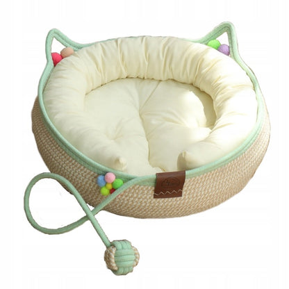 Katės ar mažo šuns guolis turintis vasaros+žiemos režimą