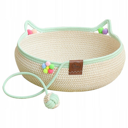 Katės ar mažo šuns guolis turintis vasaros+žiemos režimą