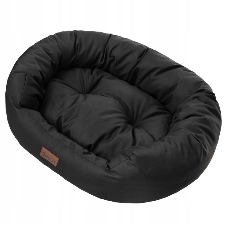 Guolis šuniui L 75x60 cm - Nuimamas čiužinys, juodas