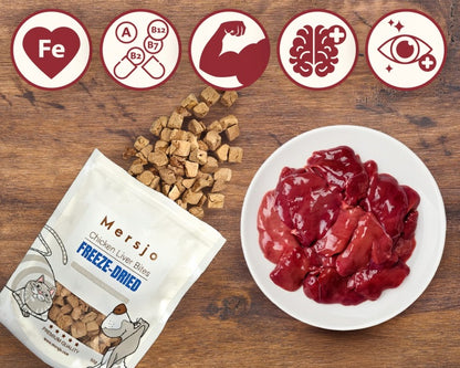 Skanėstai liofilizuoti vištienos kepenėlių kąsneliai 50g.