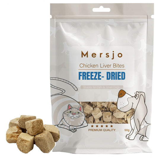 Skanėstai liofilizuoti vištienos kepenėlių kąsneliai 50g.