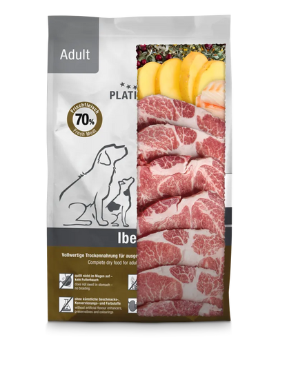 Platinum Adult sausas pašaras šunims su Iberijos kiaulių mėsa