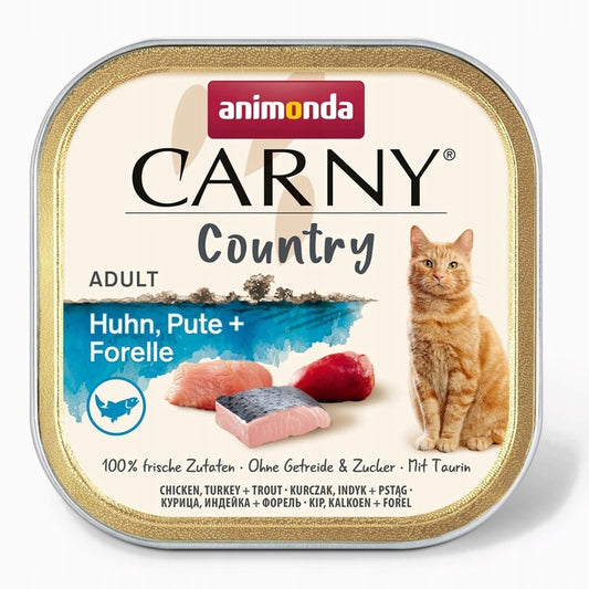 Animonda Carny Country – vištiena, kalakutiena, upėtakis 100g