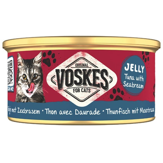 Voskes tunas su dorada - drėgnas maistas katėms 85g