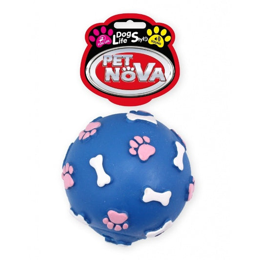 Kramtukas kamuoliukas 9cm mėlynas cypia