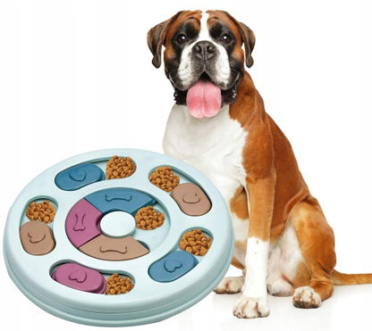 Edukacinis, lavinantis šuns žaislas