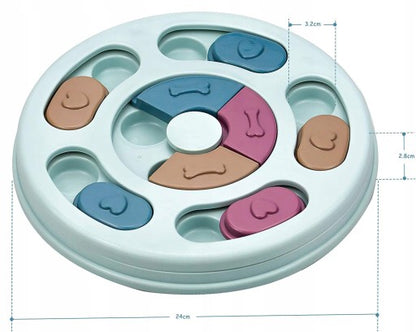 Edukacinis, lavinantis šuns žaislas