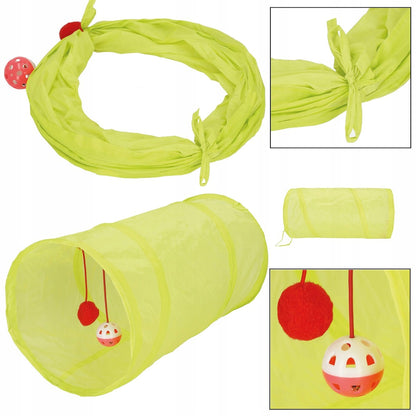 Tunelis katėms + 20 vnt. žaislų "MONO"