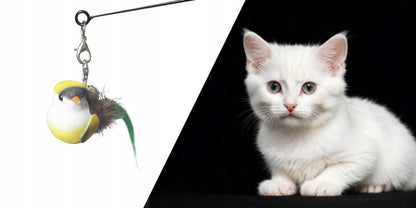 Interaktyvus žaislas katėms su siurbtuku