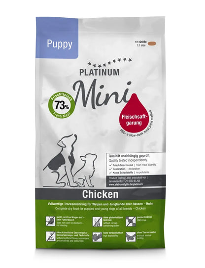 Platinum Puppy Mini sausas pašaras mažų veislių jauniems šuniukams su vištiena 900g