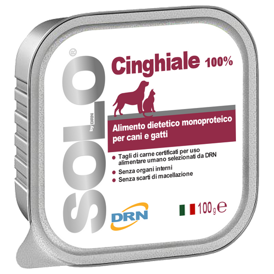 Solo Cinghiale (Šerniena) konservai 100 g